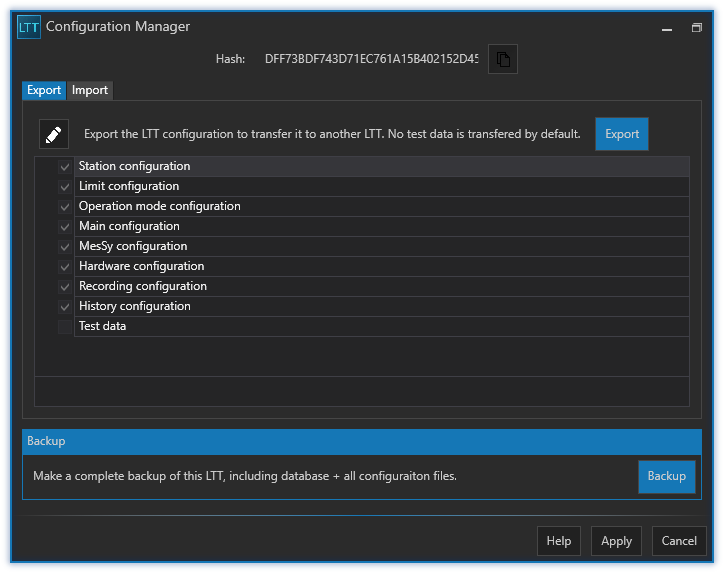 Configuration Manager