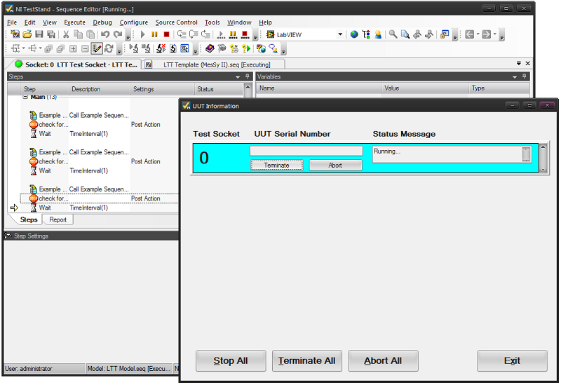 TS SeqEdit Running
